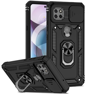 360 ° Girar Anel Stand Bumper Protetora Para Motorola Moto G 5G 2020 2022 Slide Proteção Lente Capa Um 5G Ace