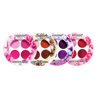 Quarteto de Sombras 4g Ludurana MakeUp B00095