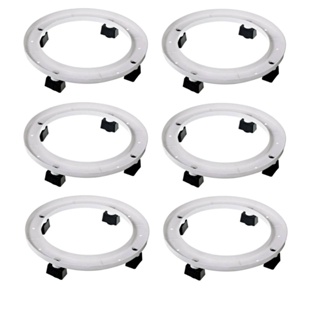 Kit 6 Suportes Botijão de Gás C/ Rodas Branco 28,5x5Cm em Oferta na Shopee