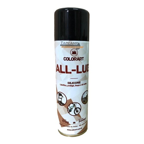 Silicone Spray Lubrificante Esteira Ergométrica 300ml