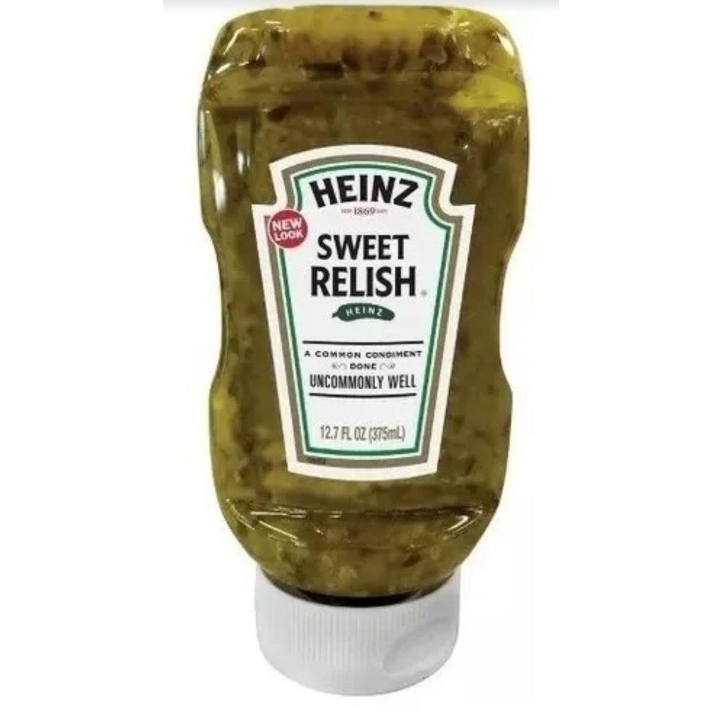 Heinz Sweet Relish Molho De Picles 375ml Shopee Brasil