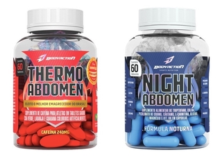 Kit Abdomen - Dia Noite - 120 Caps Body Action