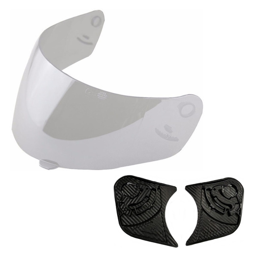 Viseira Cristal + Kit Reparo Capacete Ebf E0x / Spark / Ez1 Original