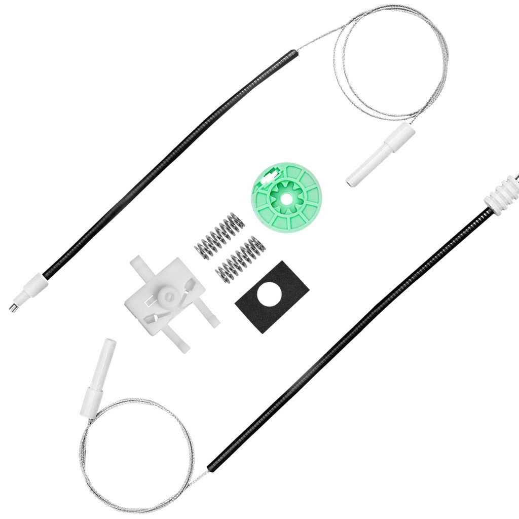 Kit Maquina Reparo Vidro Eletrico Fiat Palio Fire 4p Siena Porta Dianteira Lado Esquerdo 1996 À 2017