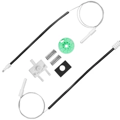 Kit Maquina Reparo Vidro Eletrico Fiat Palio Fire 4p Siena Porta Dianteira Lado Esquerdo 1996 À 2017