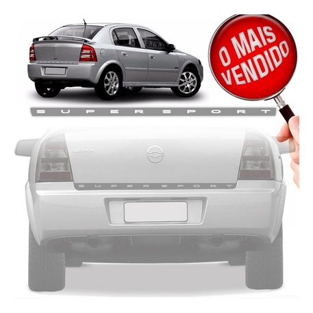Filete Adesivo Porta Malas Astra Hatch Super Sport Prata 03