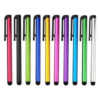 Caneta Bastão Universal Com Corpo Metálico Com Marcador Tipo Touch Screen Para Celulares, Tabletes e Outros. Cores Variadas.