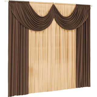 Cortina Para Sala, Quarto e Outros 2,00 x 1,70M Decoração Sala