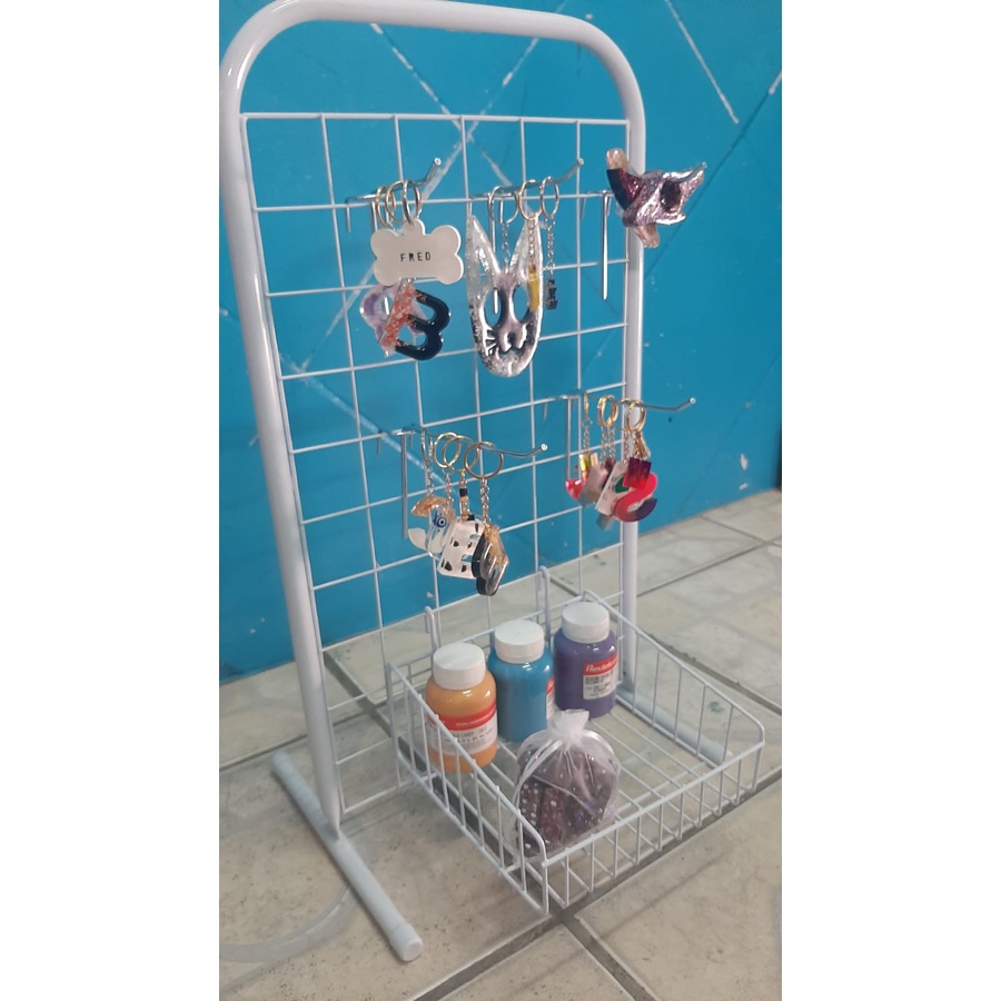 Kit Organizador Biombo + Cesto + Ganchos