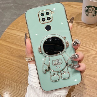 Capa De Celular Xiaomi Redmi Note 9 4G 9S Note 9 Pro Max Candy Color Astronaut Stand Capa Deluxe para Câmera
