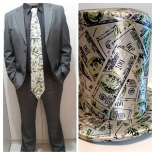 kit hora da gravata  / gravata + cartola em Oferta na Shopee