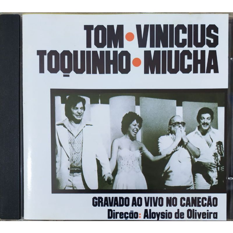CD tom.vinicius.toquinho.miucha - ao vivo no canecão