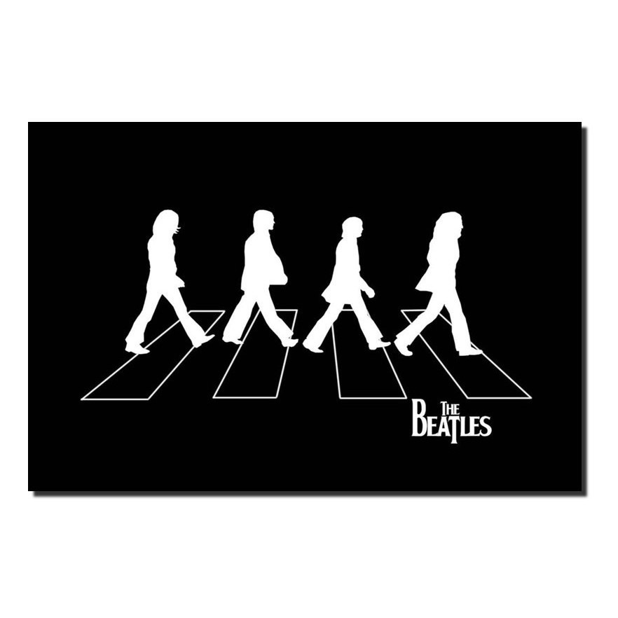 Placa Decorativa The Beatles Abbey Road 15x21cm | Shopee Brasil