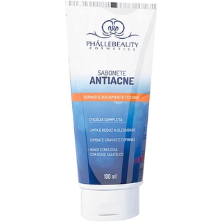 Sabonete Facial Antiacne Phallebeauty em Oferta na Shopee