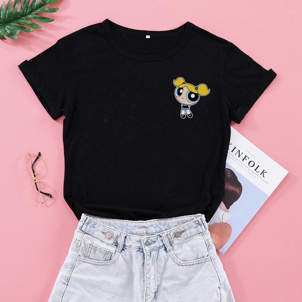Camiseta Feminino As Meninas Superpoderosas Lindinha  Blusinha T-shirt feminina Blusinha Masculino Masculina