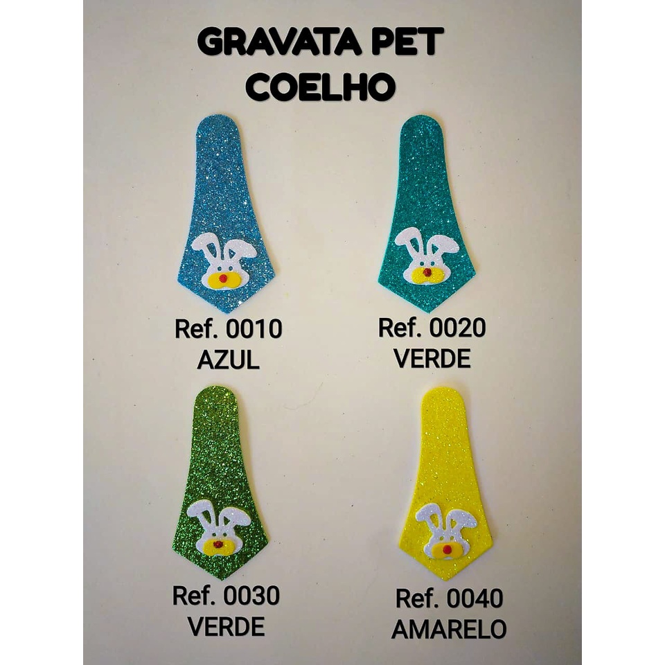 10 GRAVATAS PET PÁSCOA LAÇO COELHO Pet Shop Banho e Tosa Laço Cachorro Fêmea Cão Lacinho Gravata Pet