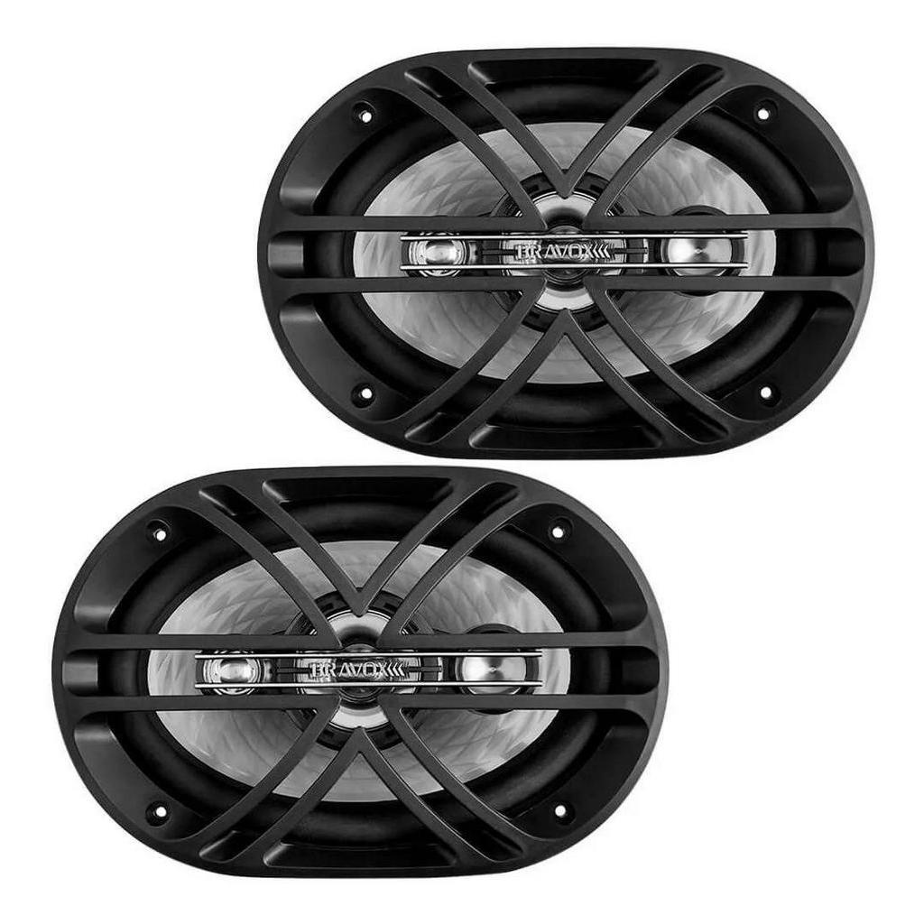 Alto Falante Bravox B4x69 D 6x9 Polegadas Quadriaxial 600w em Oferta na Shopee