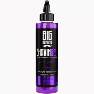 Shaving Gel Barbear Bisnaga Big Barber Purple 300ml em Oferta na Shopee