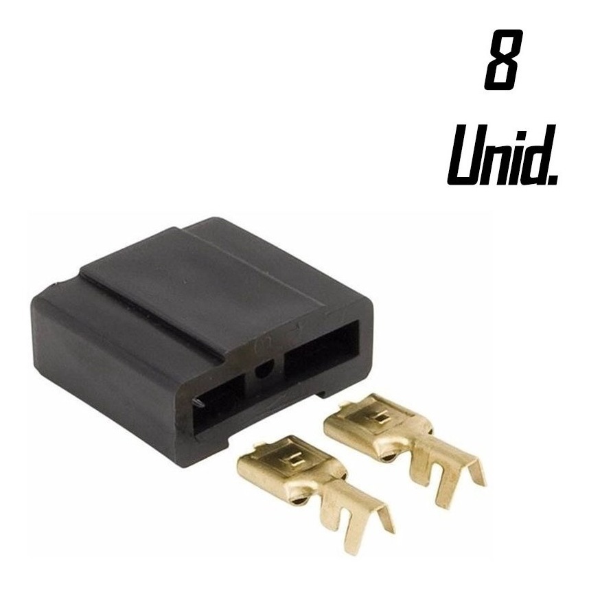 Kit 8 Porta Fusível Montagem Permak P/ Fusível Max