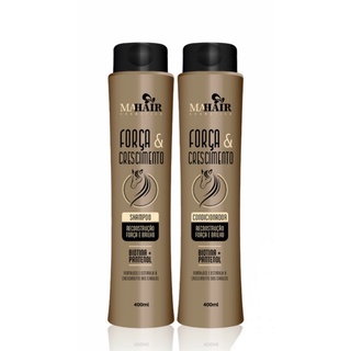 Kit Capilar Shampoo e Condicionador Força e Crescimento Mahair – 2 itens (NOVA EMBALAGEM)