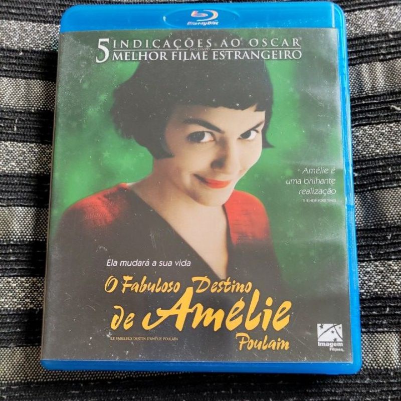 O Fabuloso Destino De Amelie Poulain Blu Ray Novo E Original Shopee Brasil 