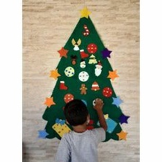 Árvore de Natal Infantil com 1 metro e meio e 30 enfeites | Shopee Brasil