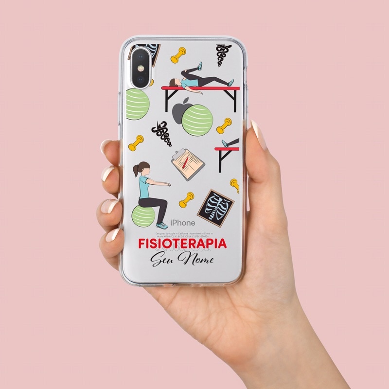 Capa Capinha de Celular Fisioterapia