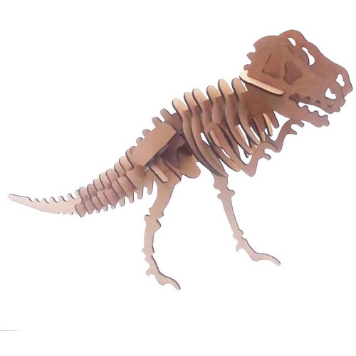 Tiranossauro Rex Gigantesco (110cm ) Quebra Cabeça Dinossauro 3D