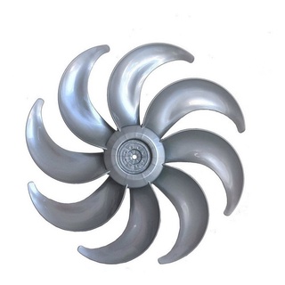 Hélice Para Mondial Turbo Force 40cm 8 Pás Prata - Original