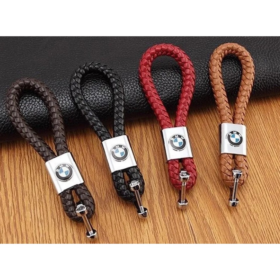Chaveiro logo BMW para Chave de Carro Modelo em Couro - BMW Oferta