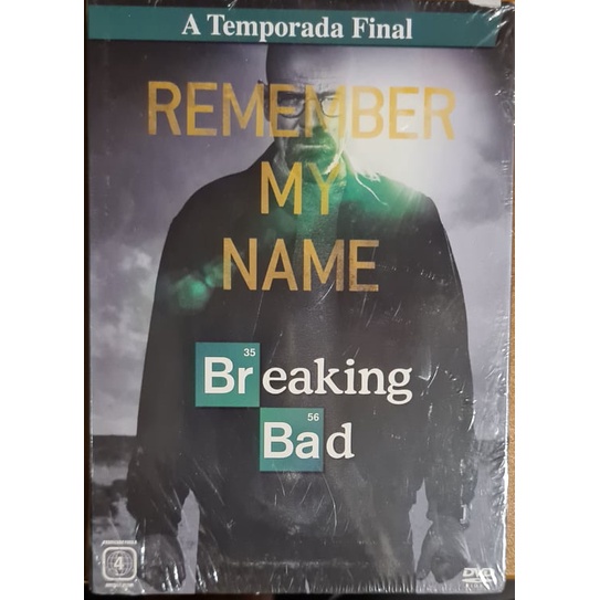 Breaking Bad - A Temporada Final 3 DVDs (Lacrado)
