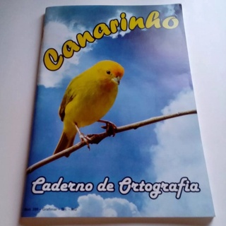 Caderno Ortografia 60 fls CANARINHO