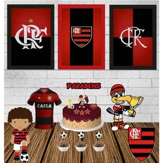 Kit Decoração para Festa Flamengo *LEIA A DESCRIÇÃO*