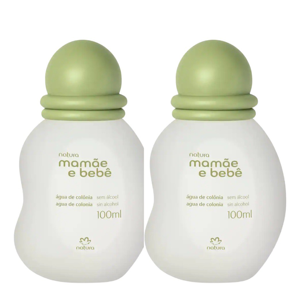 Água de Colônia Mamãe e Bebê 100ml (2 Unidades) - Natura