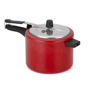 Panela De Pressão 3 Litros Antiaderente Vermelho Alumínio Nacional