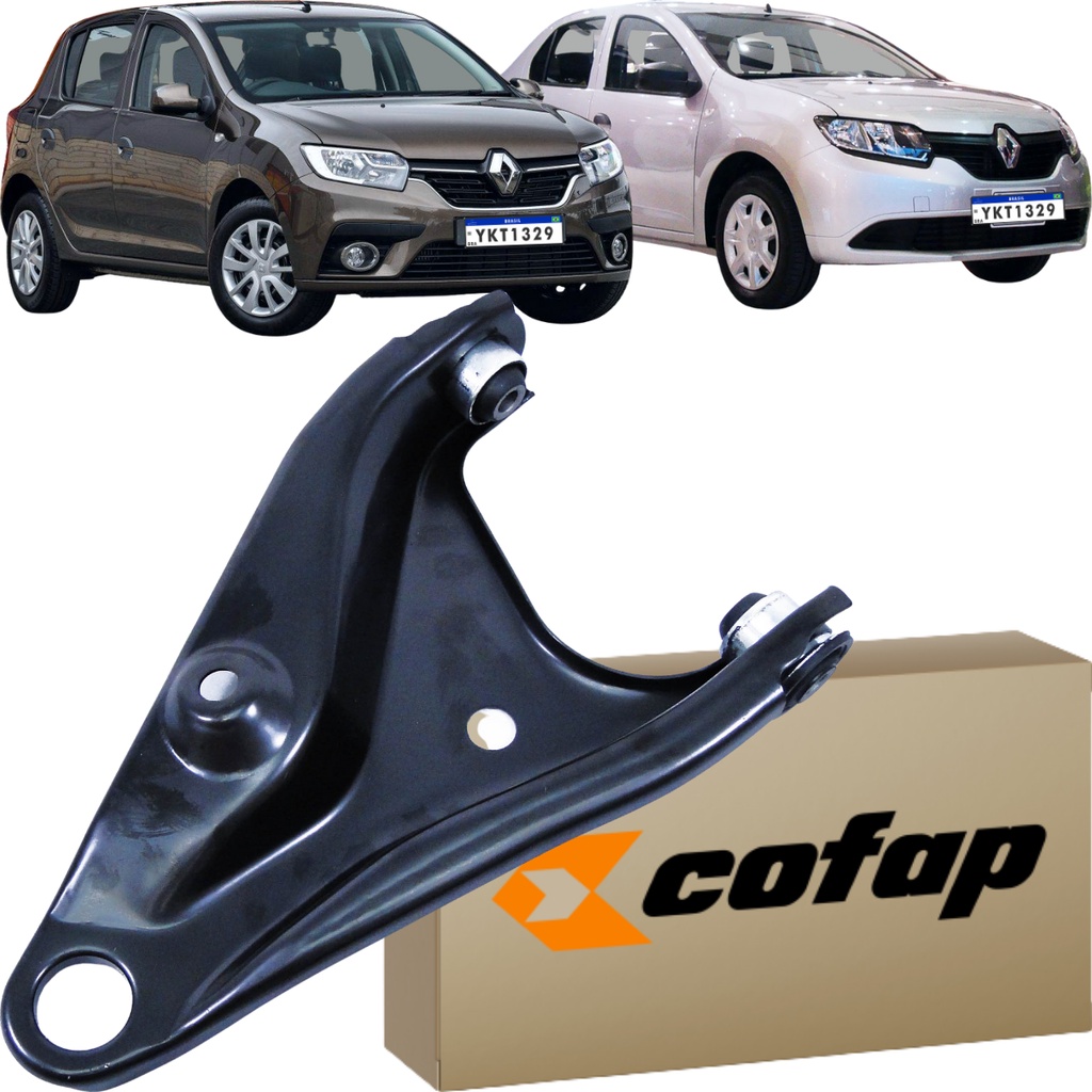 Bandeja Balança Dianteira Dir. Cofap Logan Sandero 2004 à 2019 em Oferta na Shopee