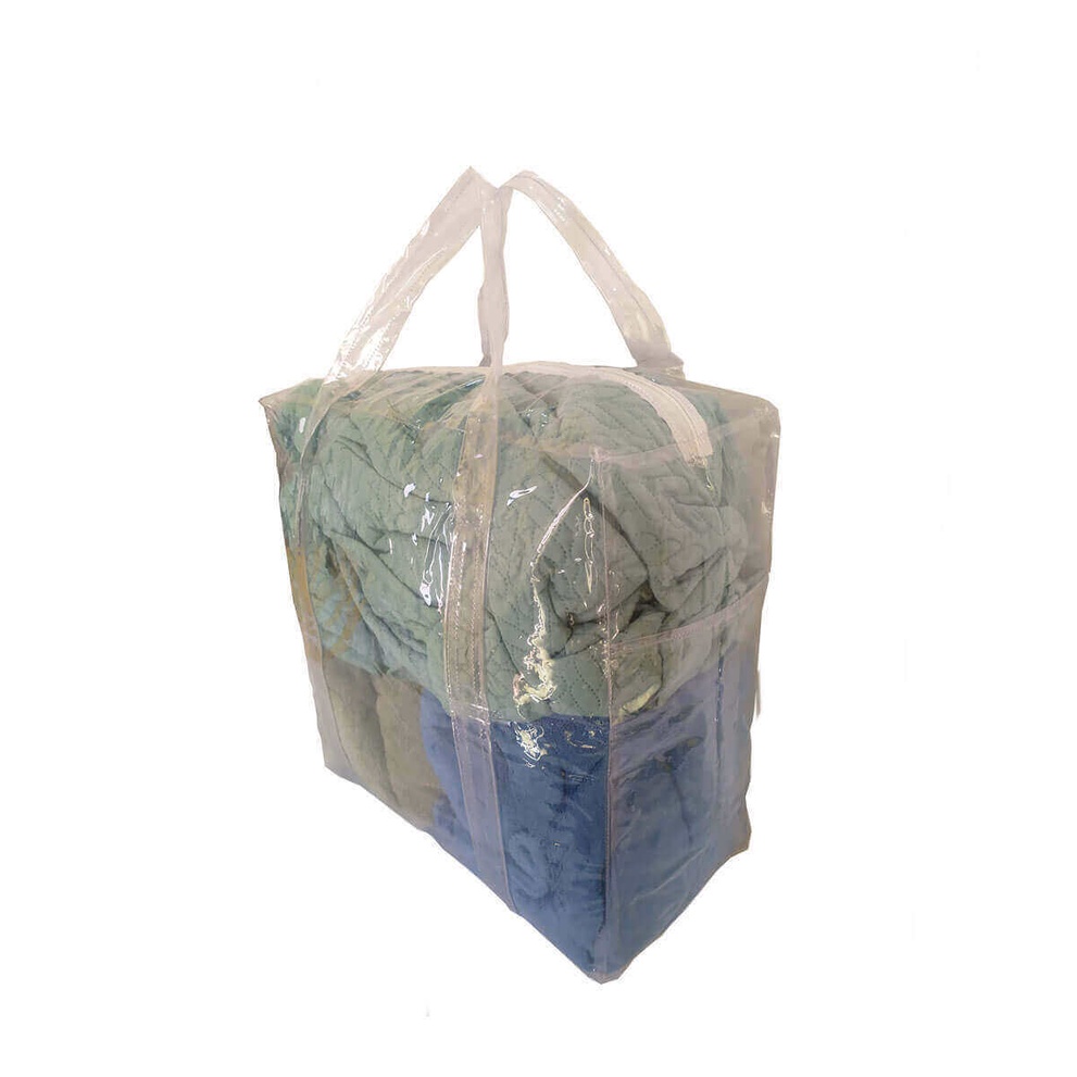 Bolsa Sacola  Transparente Para Guardar Roupas Praia CDP Jumbo Grande
