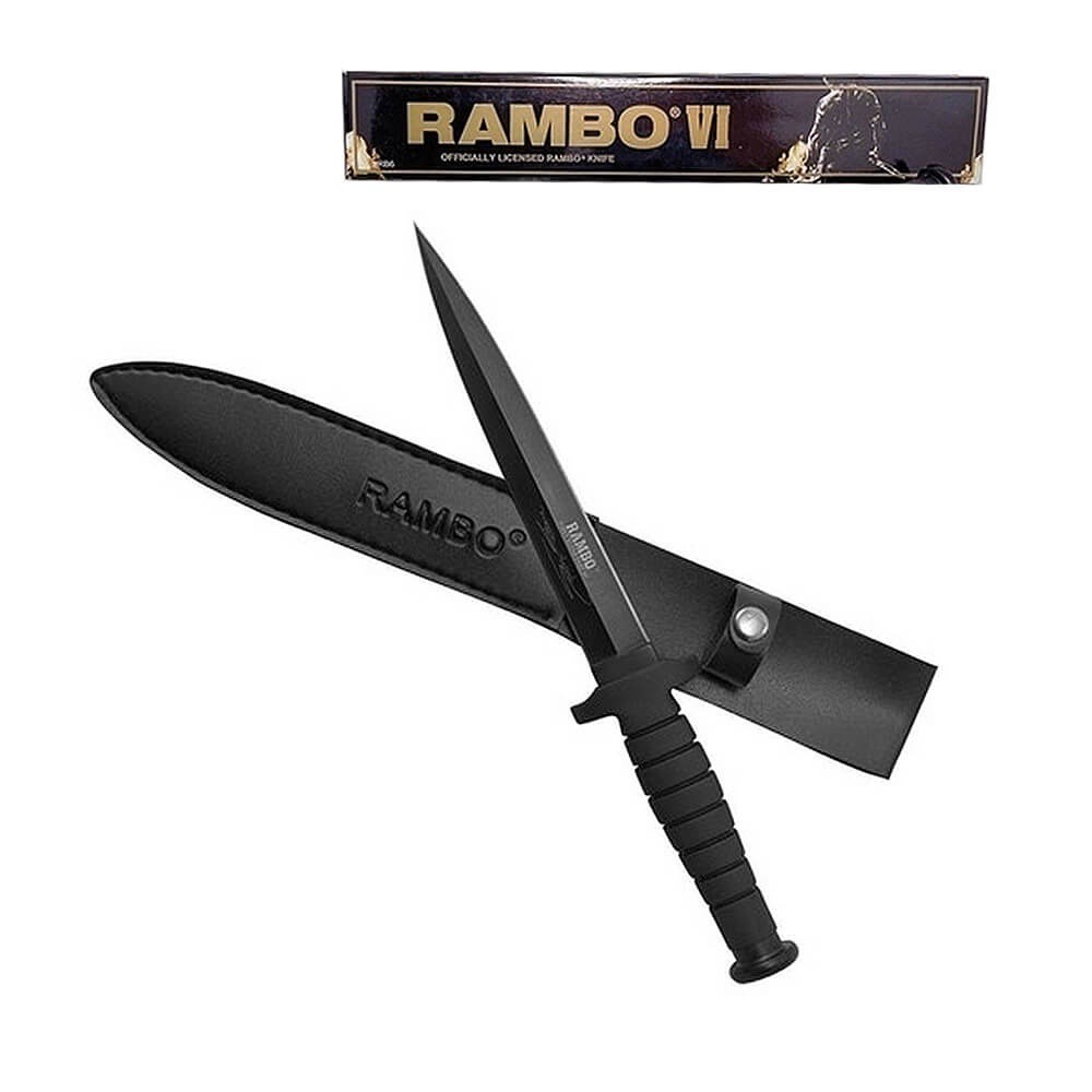 Faca Punhal Rambo 6 First Blood VI Militar Coleção Sobrevivência Tática ...