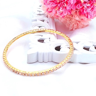 Pulseira bracelete de strass