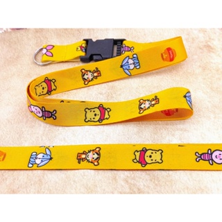 Cordão para pescoço URSINHO POOH Puf chaveiro Tirante engate rápido para moto chupeta moto crachá em Oferta na Shopee