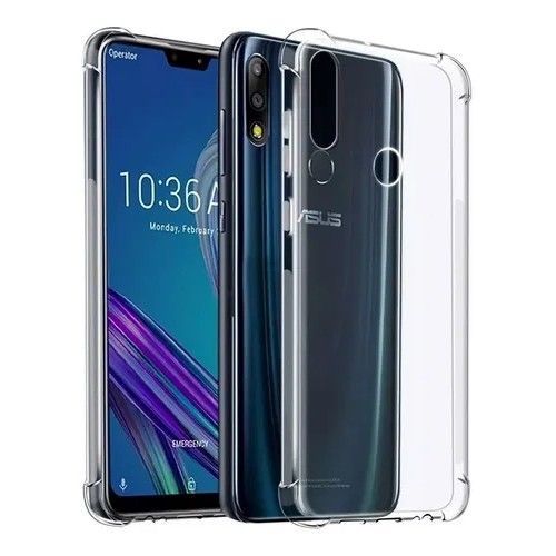 Capa Capinha Asus Zenfone Max Shot Zb634kl Case Anti Impacto Queda Com Borda Cantoneira Anti Shock Anti Quedas Silicone Transparente Silicone Alta Proteção