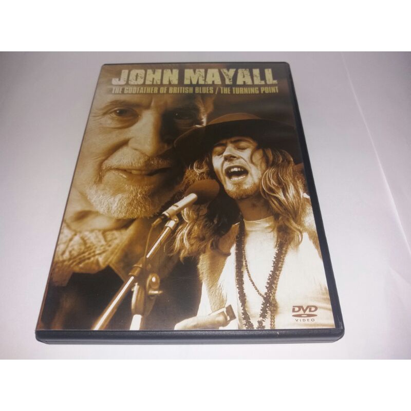 Dvd - John Mayall : Godfather of British Blues (2003) + The Turning Point (1968)
