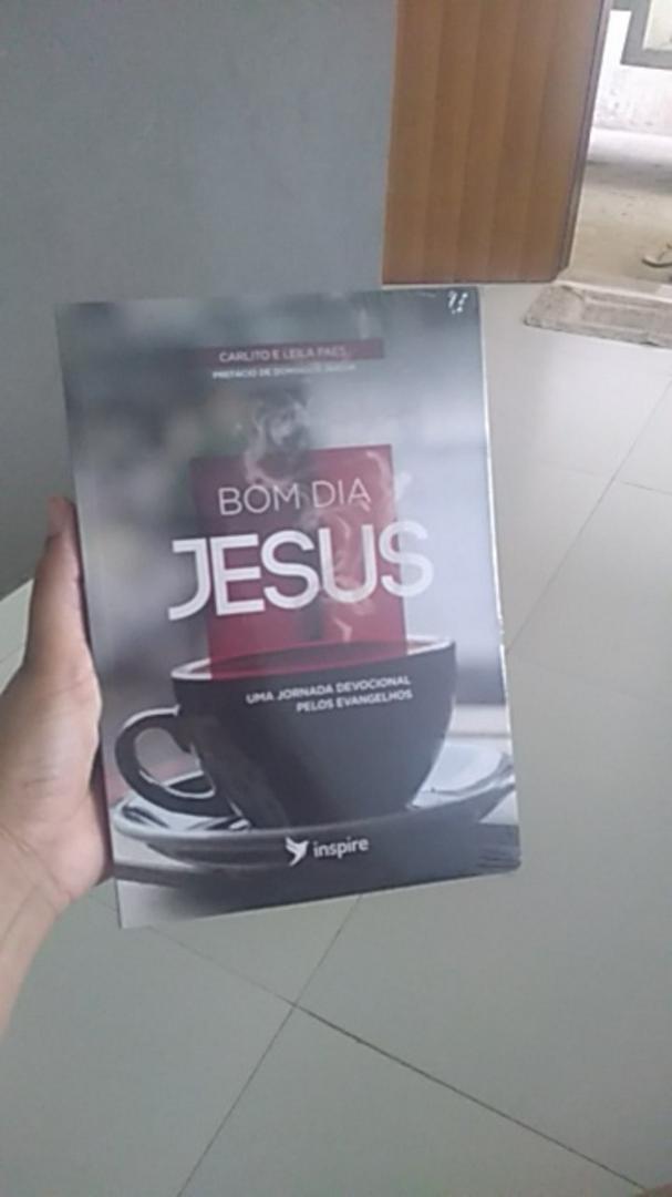 Livro: Bom Dia Jesus | Carlito & Leila Paes | Shopee Brasil
