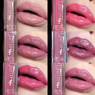 Batom Lip Gloss Efeito 3d Brilho Super Pigmentado Max Love Escolha Cor