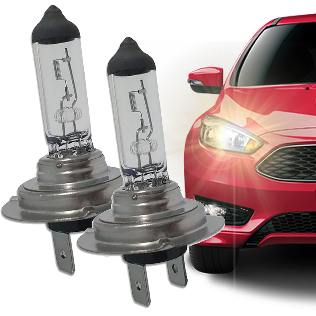 Par De Lâmpadas Automotiva Para Carro 
 Halógena H7 12v 55w Px26d para Farol Carro em Oferta na Shopee