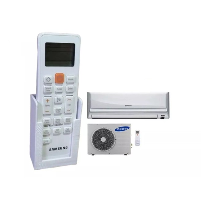 Suporte De Parede P/ Controle Remoto Ar Condicionado Samsung + Fita Dupla Face