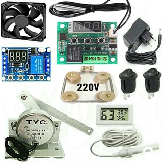 kit para chocadeira termostato,temporizador com motor de rolagem 220V