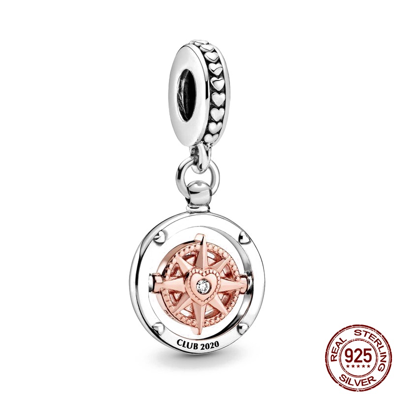 pandora charms rosa dei venti