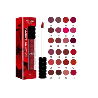 Batom Líquido Matte 24h Max Love em Oferta na Shopee
