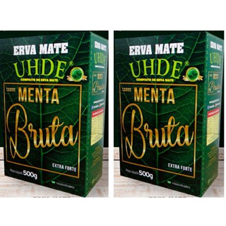 2 ervas menta bruta UHDE 500g cada
